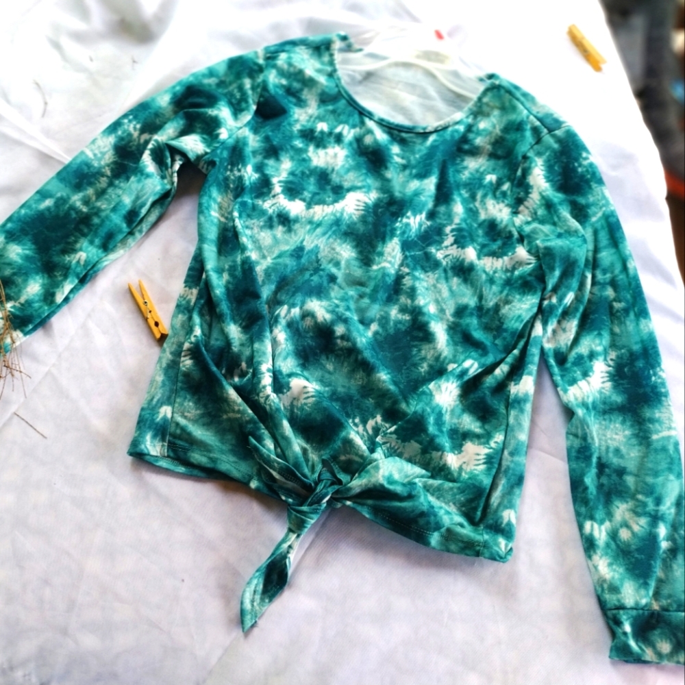 Tie-dye blouse